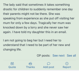 Help with my daughter (24)