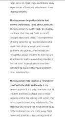 Frequency of key worker change?