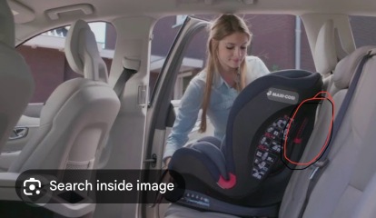 Maxi cosi titan, how to use seat belt !