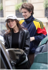 Cruz Beckham and Jackie Apostel
