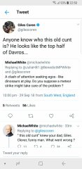 AIBU that Giles Coren’s back to school tips column that includes “minor sexual abuse” is not funny?