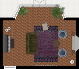 How would you do up this living room?