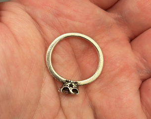 Found a ring, help identify numbers on it
