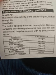 FIT(poo) test from Amazon positive, high sensitivity vs NHs test?