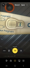 Faint positive?