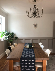 Wall panelling - which style to use in an old house?