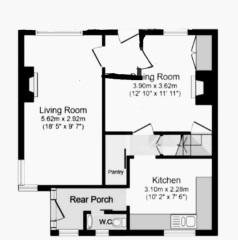 House - layout / no hall