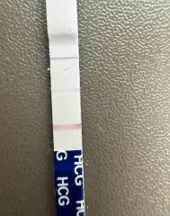Faint Line 10 DPO