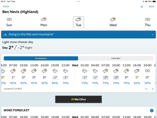 Any advice for Ben Nevis please!