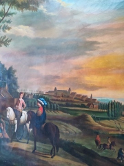Help!  I have a giant painting trapped in my house!