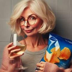 Les Bas Bleus, The Bluestocking...