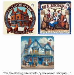 Les Bas Bleus, The Bluestocking...