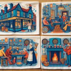 Les Bas Bleus, The Bluestocking...