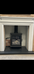 Gas Fire, Log Burner Style