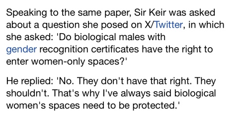 Government will not close biological sex loophole in Equality Act