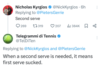 Tennis: Come on Dan! Or ABD!!