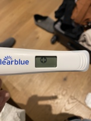 Clear blue evap or positive?