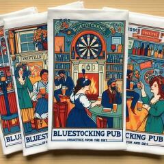 Les Bas Bleus, The Bluestocking...