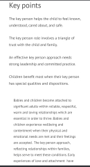 Frequency of key worker change?