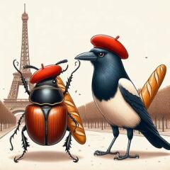 Les Bas Bleus, The Bluestocking...