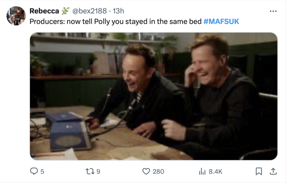 MAFS Thread 12 - MING IS ON THE DOOR. Good voibes onlay