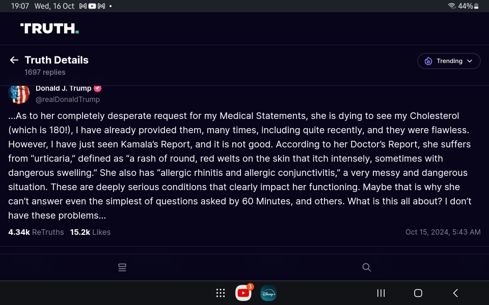 What's True Pussycat? - Trump Thread #134