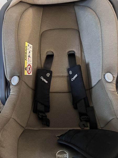 Oyster car seat inserts