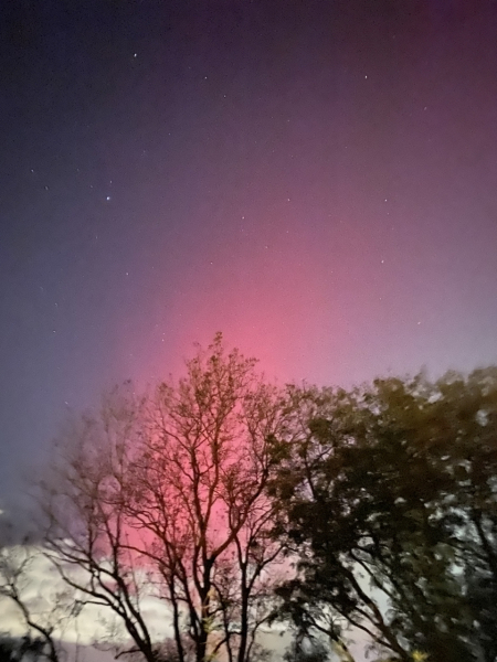 Northern lights currently visible!