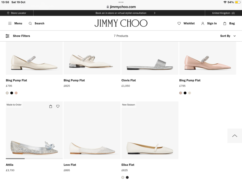 Where to buy flat/low-heel bridal shoes and a handbag?