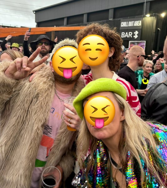 To go to a rave at 40...