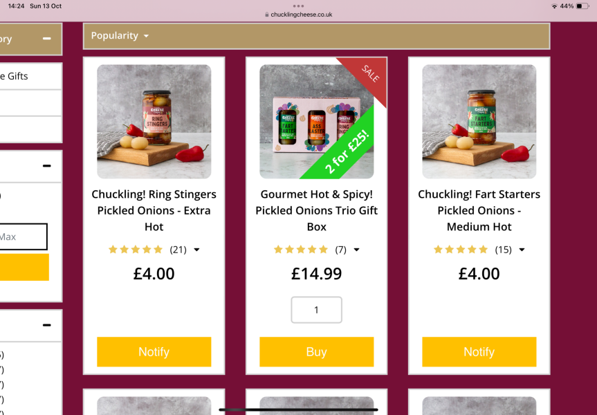Stocking fillers