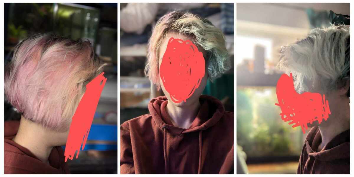 fcked my hair up