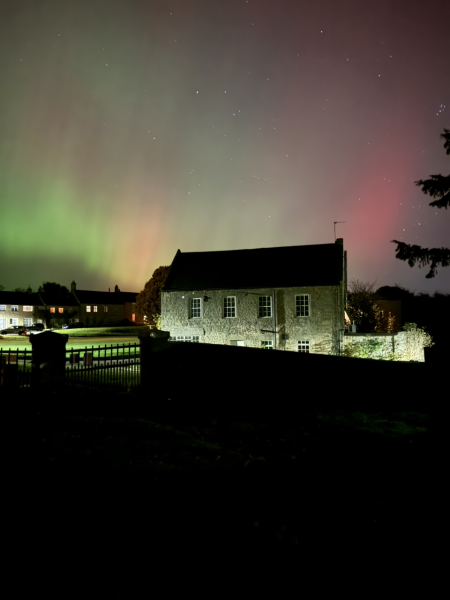 Northern lights currently visible!
