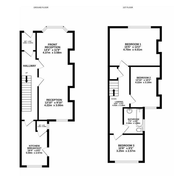 Configuration of terraced house