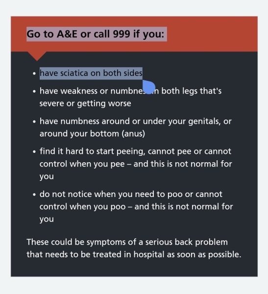 Should I go to A&E?