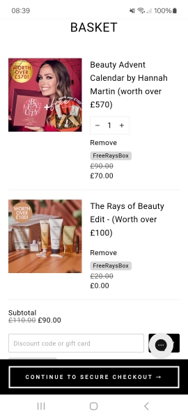 Beauty advent calendars 2024 #5