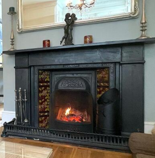 Which mirror for above fireplace in living room?