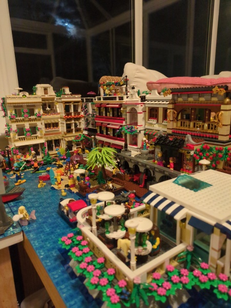 To show me your Lego collection?