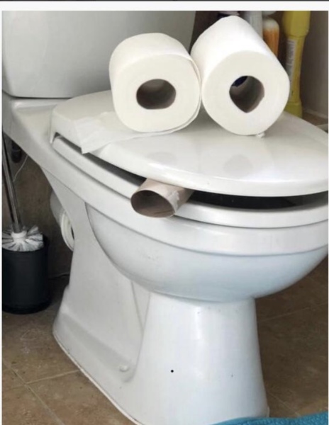 Husband poured boiling water down bathroom sink, huge row!