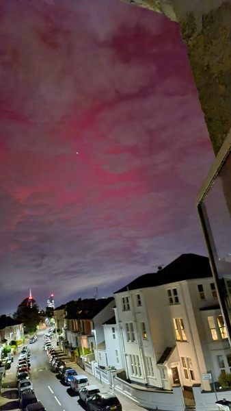 Northern lights currently visible!