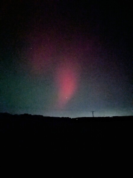 Northern lights currently visible!