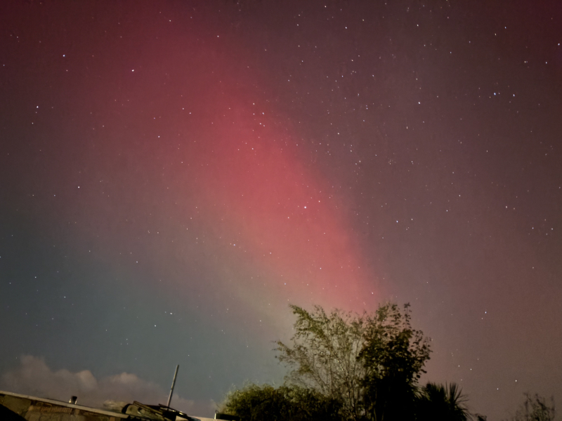 Northern lights currently visible!