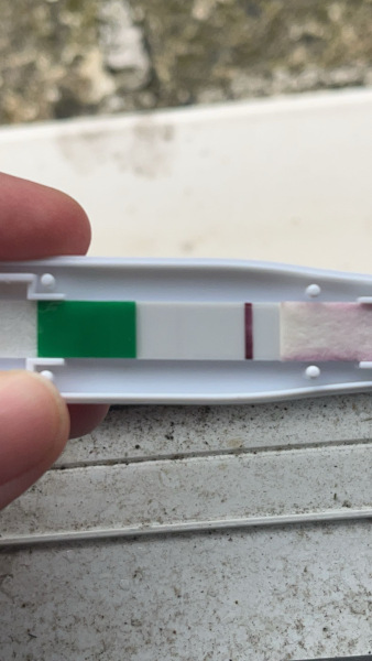Evap or faint positive?