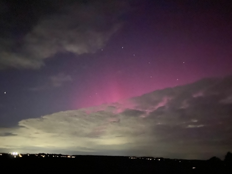 Northern lights currently visible!