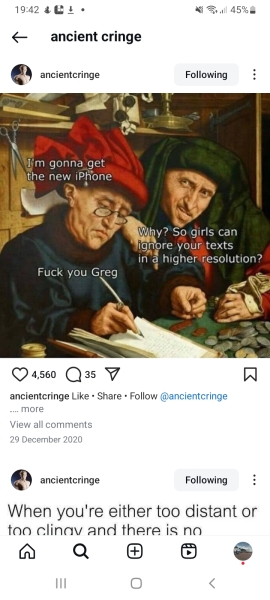 Come and tell me your dull and unexciting news 31: Calmly through the day