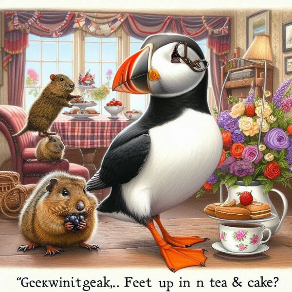 Bluestockings & Orange Wellies: Welcome to the Degu Station!