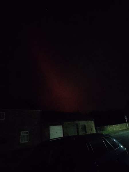 Northern lights currently visible!