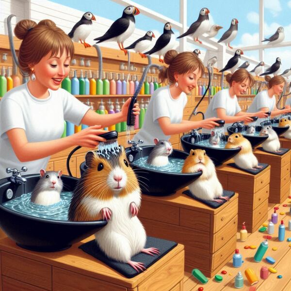 Bluestockings & Orange Wellies: Welcome to the Degu Station!