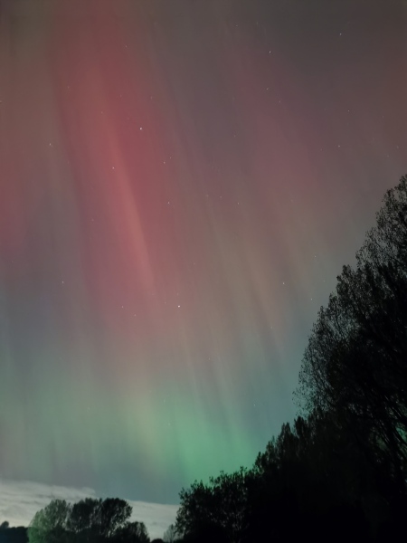 Northern lights currently visible!