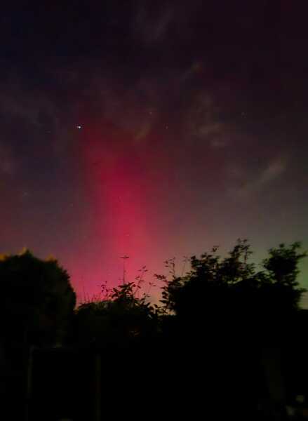 Northern lights currently visible!